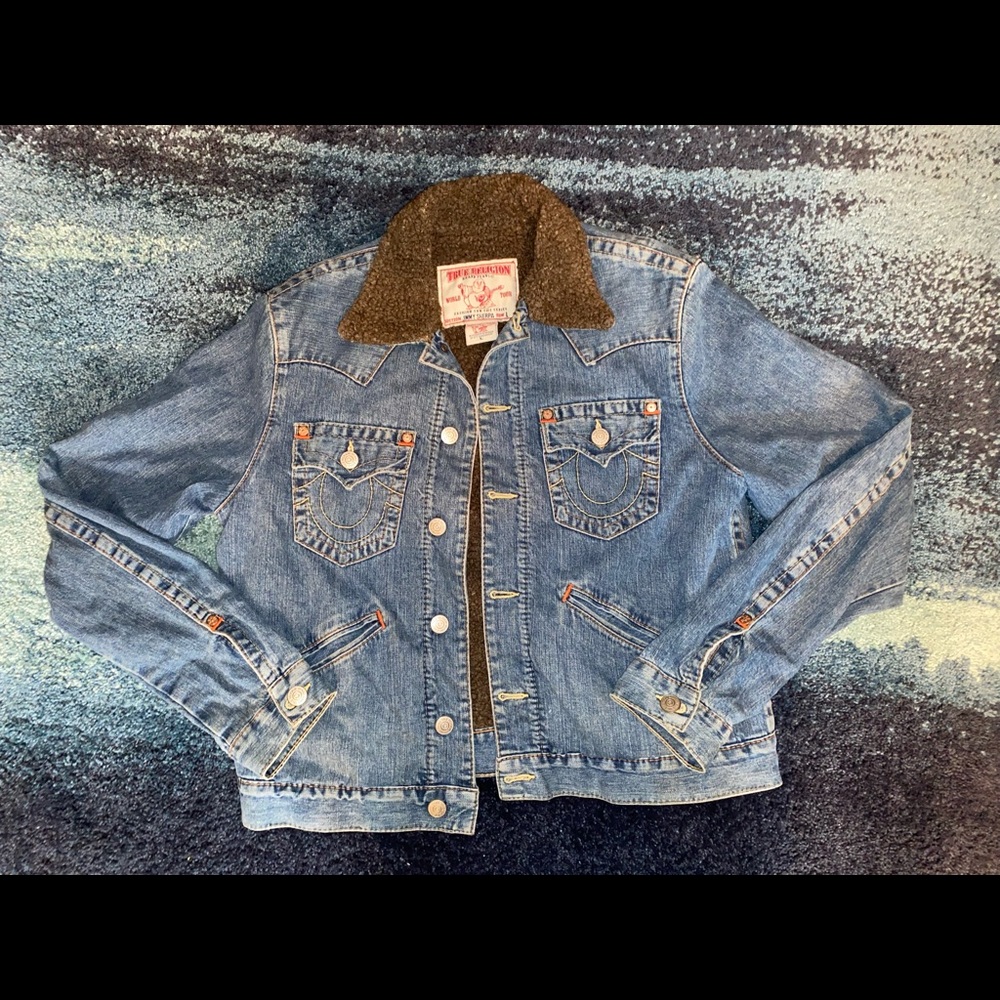 True Religion Sherpa Jean Jacket